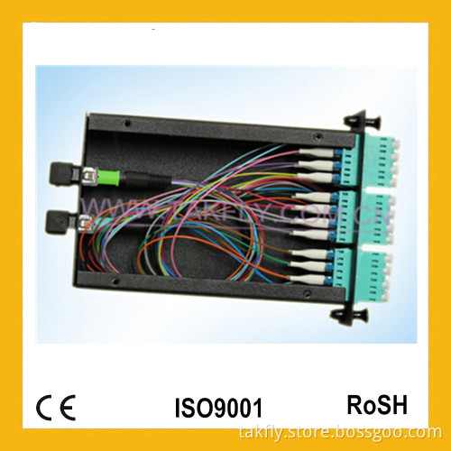 24 Cores Cassete Fiber Optic/MPO Patchcord